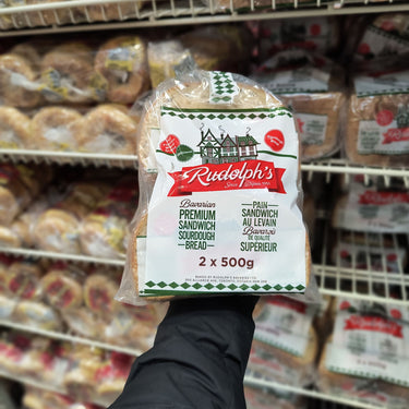 Image of Rudolphs Bakery Bavarian Sandwich Sourdough Bread - 2 x 500 grams